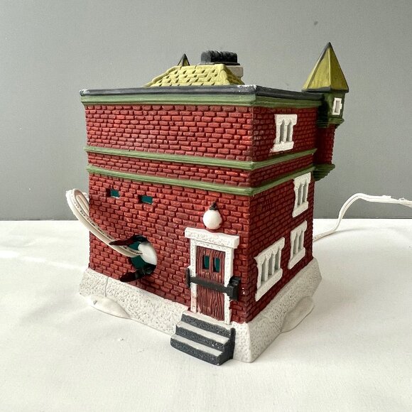 Dept 56 Cobles Police Station Lighten Dickens Village Series Heritage Collection - Picture 8 of 15